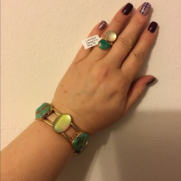 Campo Frio & Luminite Cuff & Ring ~ Firm/NO OFFERS - Picture 3 of 8